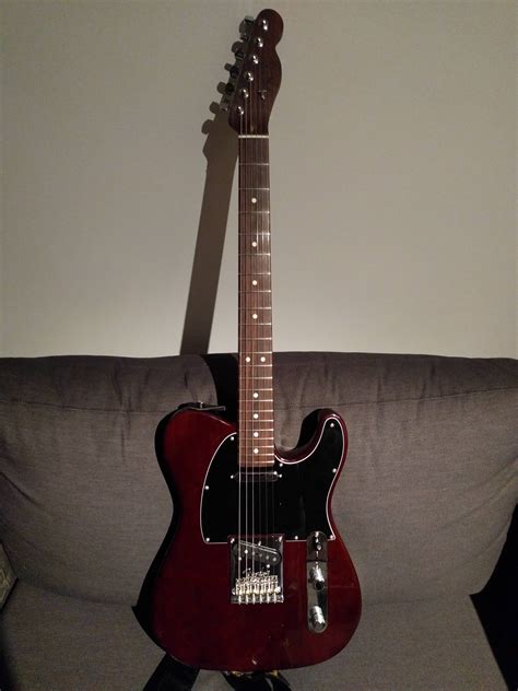 fender telecaster with rosewood neck.